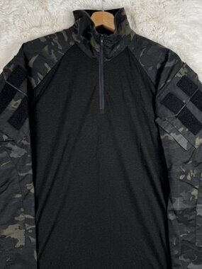 Crye Precision G3 Combat Shirt Black Multicam Size Medium Long Tactical Night